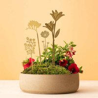 Messing Blumenstrauß Blumentopf Dekoration, Blumengeschenk von AnotherStudio