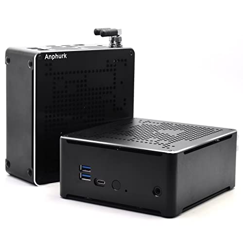 Anphurk Mini PC Core i9-9880H Windows 11 Pro, Mini Computer 16GB RAM 512GB NVME SSD, Small PC Dual Display, Dual WiFi, BT 4.2, 6*USB, 1*Type C, Mini Desktop PC Support Gigabit Ethernet von Anphurk