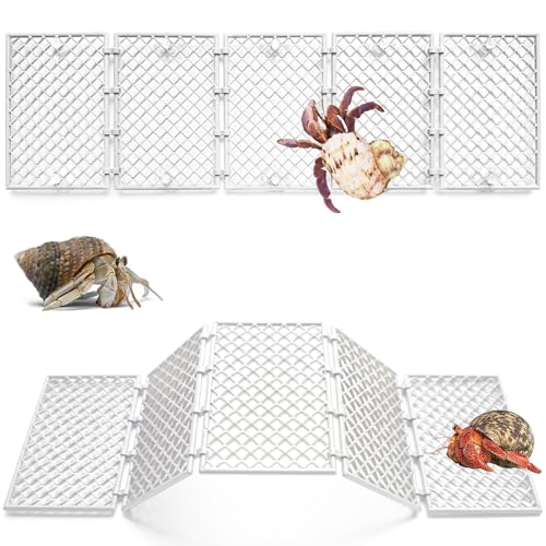 Einsiedlerkrebskrabben-Kletterspielzeug, 5 Stück, DIY-Mesh-Einsiedlerkrebsleiter, Einsiedlerkrebse, Dekoration, Zubehör, Spielzeug, Ornamente von Anranmm