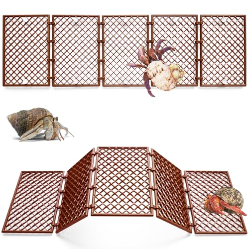 Einsiedlerkrebskrabben-Kletterspielzeug, 5 Stück, DIY-Mesh-Einsiedlerkrebsleiter, Einsiedlerkrebse, Dekoration, Zubehör, Spielzeug, Ornamente von Anranmm