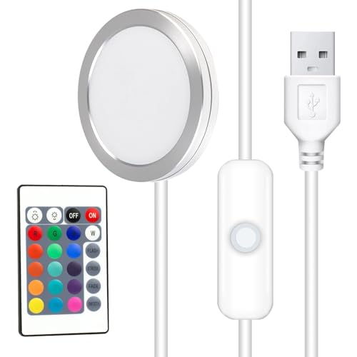 3D Printer LED Strip Light Lighting Kit, 16 Arten von RGB Lichtern für Bambu Lab A1, A1mini, P1S, P1P, X1C, 3D-Drucker Zubehör für Kreative Nachtlicht Modelle, Ersatzteile für 3D-Drucker, Niederspannu von Anrbb
