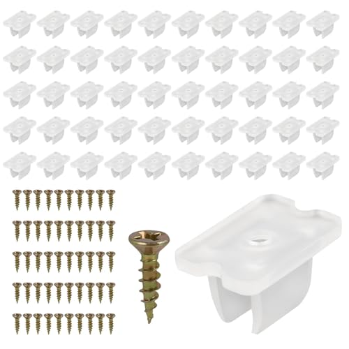 50 Stück Wsserdichter LED-Lichtstreife, LED Halterung Durchsichtig mit Schrauben, Passend für 5 mm bis 6 mm LED Streifen, LED Streifen Befestigung für Wand oder Decke, Lichterkette Befestigung Zubehör 50 Stück Wsserdichter LED-Lichtstreife, LED Halterung Durchsichtig mit Schrauben, Passend für 5 mm bis 6 mm LED Streifen, LED Streifen Befestigung für Wand oder Decke, Lichterkette Befestigung Zubehör von Anrbb