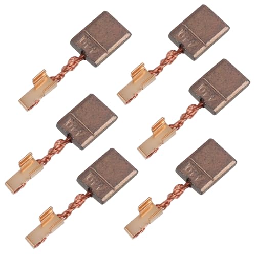 Kohlebürsten 6 Stück Ersatzteile, Kompatibel mit Makita DHP456, DDF456, DTD146, BDF452, Passend für CB440, CB436, CB448, Motorkohlen für Makita, Langlebig, Passgenau von Anrbb