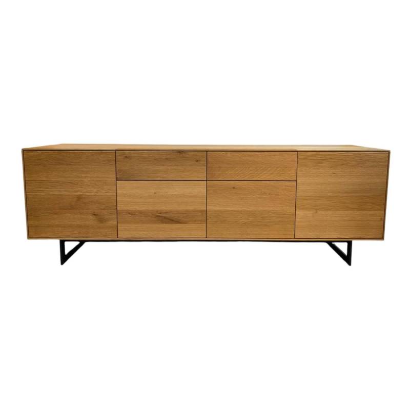 Sideboard Asteiche Gebürstet Natur Geölt von Anrei