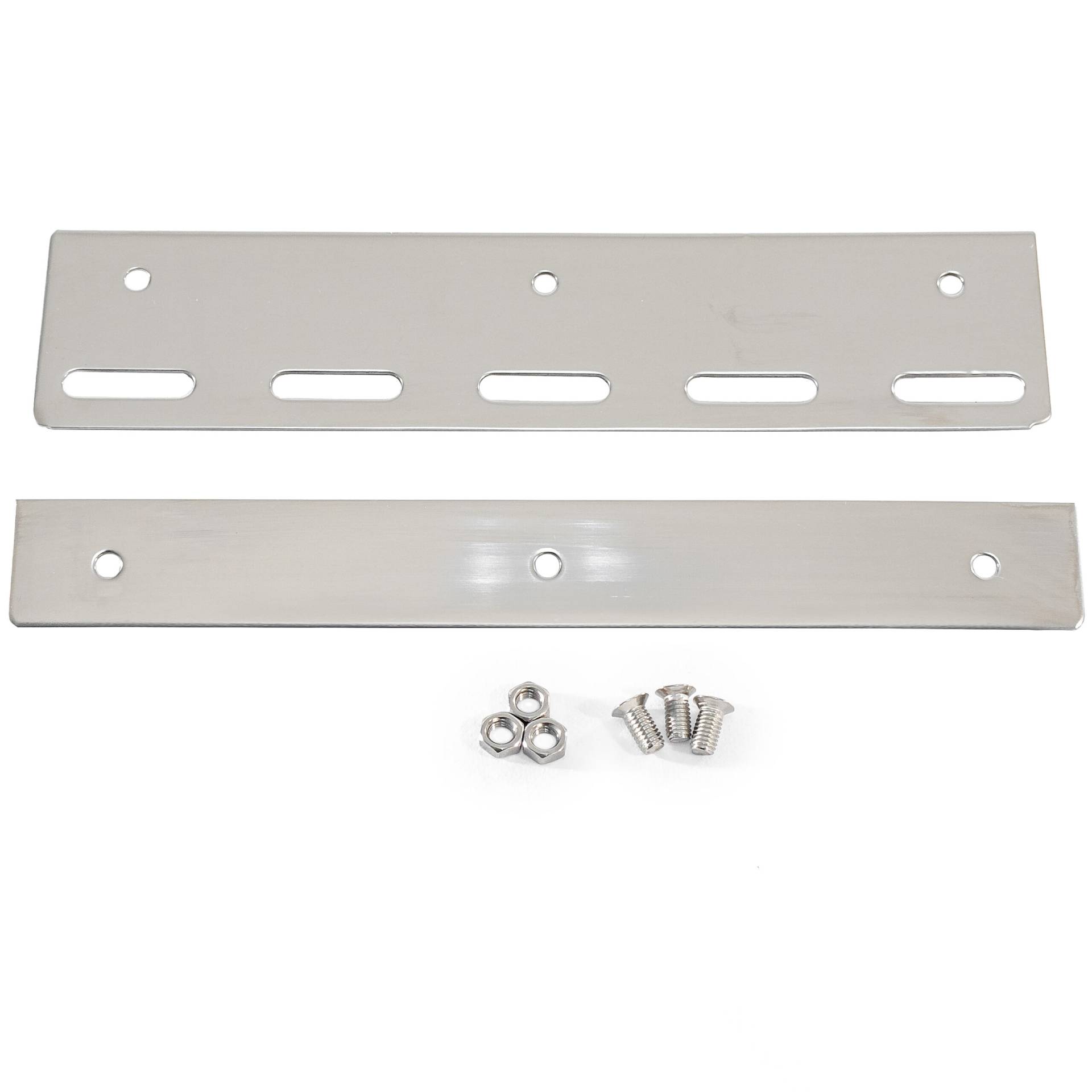 Befestigungsschiene Set Edelstahlschiene L-1m für PVC Streifenvorhänge Lamellen in der Breite 20cm Befestigungsschiene Set Edelstahlschiene L-1m für PVC Streifenvorhänge Lamellen in der Breite 20cm von Anro