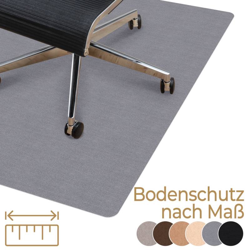 Bodenschutzmatte Teppich Bürostuhlunterlage nach Maß selbsthaftend Nemesis von Anro