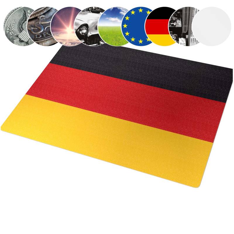 Bürostuhlunterlage Bodenschutzmatte Schreibtisch Stuhl Unterlage Digitaldruck 9 Designs Deutschland 90x120cm Bürostuhlunterlage Bodenschutzmatte Schreibtisch Stuhl Unterlage Digitaldruck 9 Designs Deutschland 90x120cm von Anro