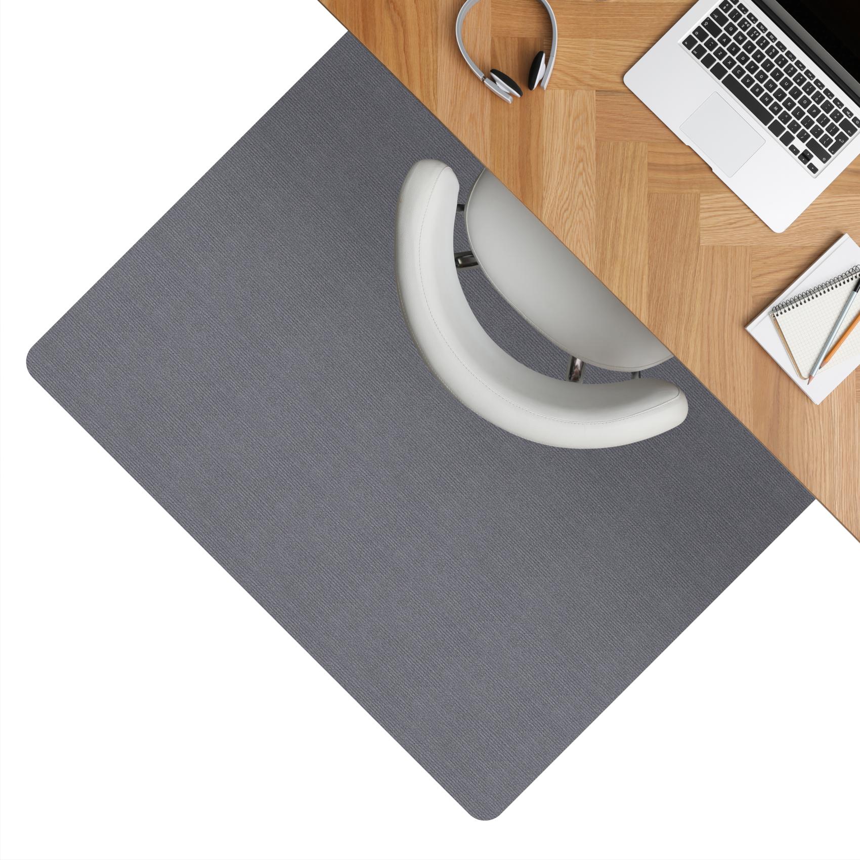 Bürostuhlunterlage Bodenschutzmatte Teppich Schreibtischstuhl Unterlage selbsthaftend NEMESIS Grau 90x120cm Bürostuhlunterlage Bodenschutzmatte Teppich Schreibtischstuhl Unterlage selbsthaftend NEMESIS Grau 90x120cm von Anro