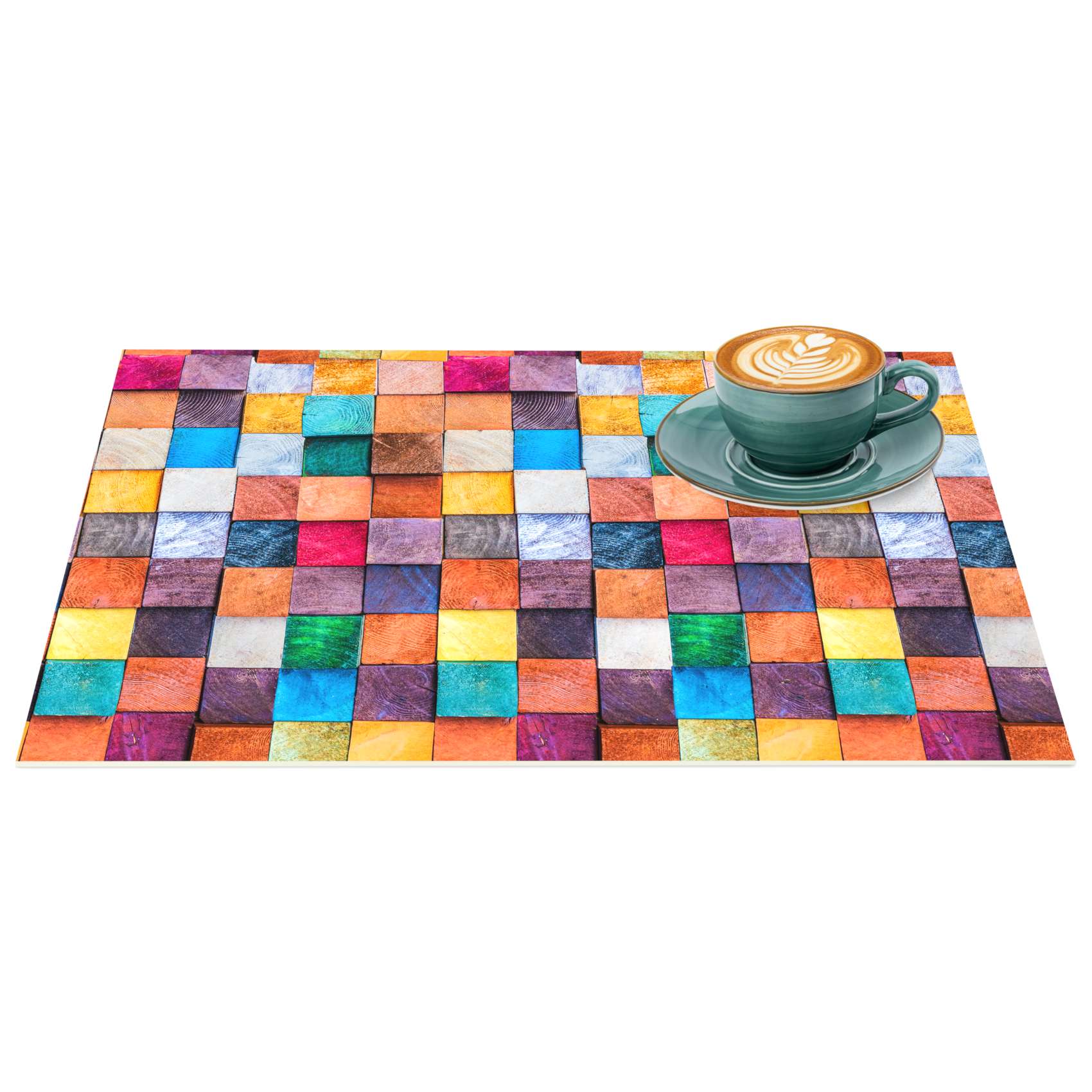 Platzsets Tischset Platzdeckchen abwaschbar Tischuntersetzer PVC hitzebeständig Mosaik 35x50cm Platzsets Tischset Platzdeckchen abwaschbar Tischuntersetzer PVC hitzebeständig Mosaik 35x50cm von Anro