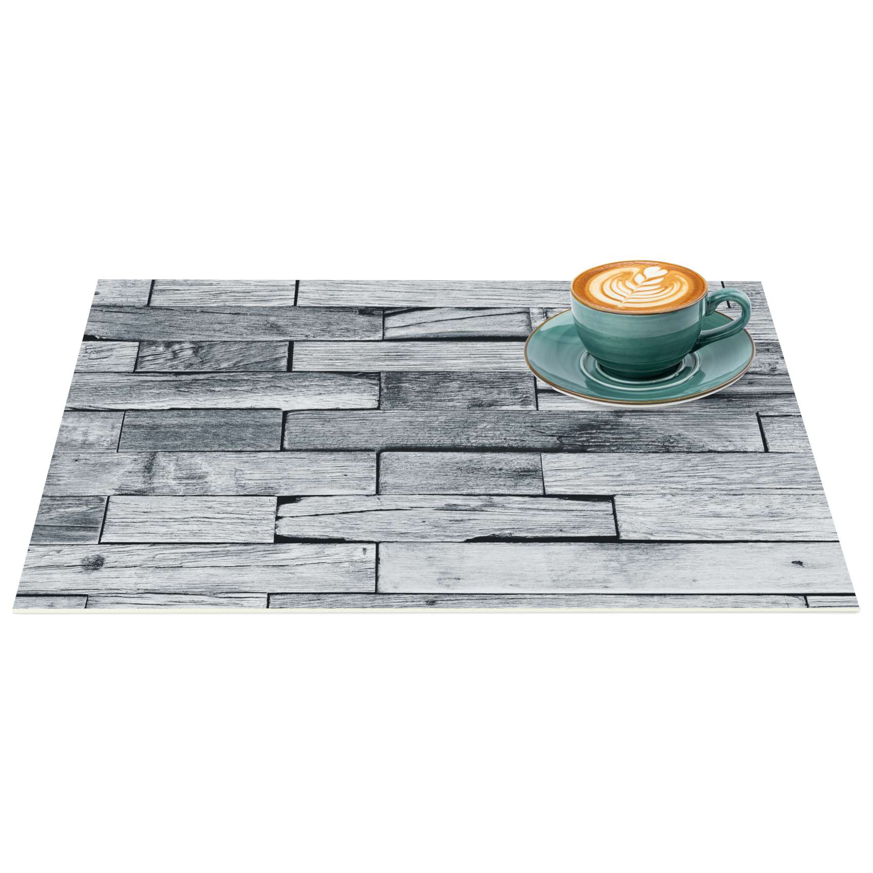 Platzsets Tischset Platzdeckchen abwaschbar Tischuntersetzer PVC hitzebeständig Whisky Wood Grau 35x50cm Platzsets Tischset Platzdeckchen abwaschbar Tischuntersetzer PVC hitzebeständig Whisky Wood Grau 35x50cm von Anro