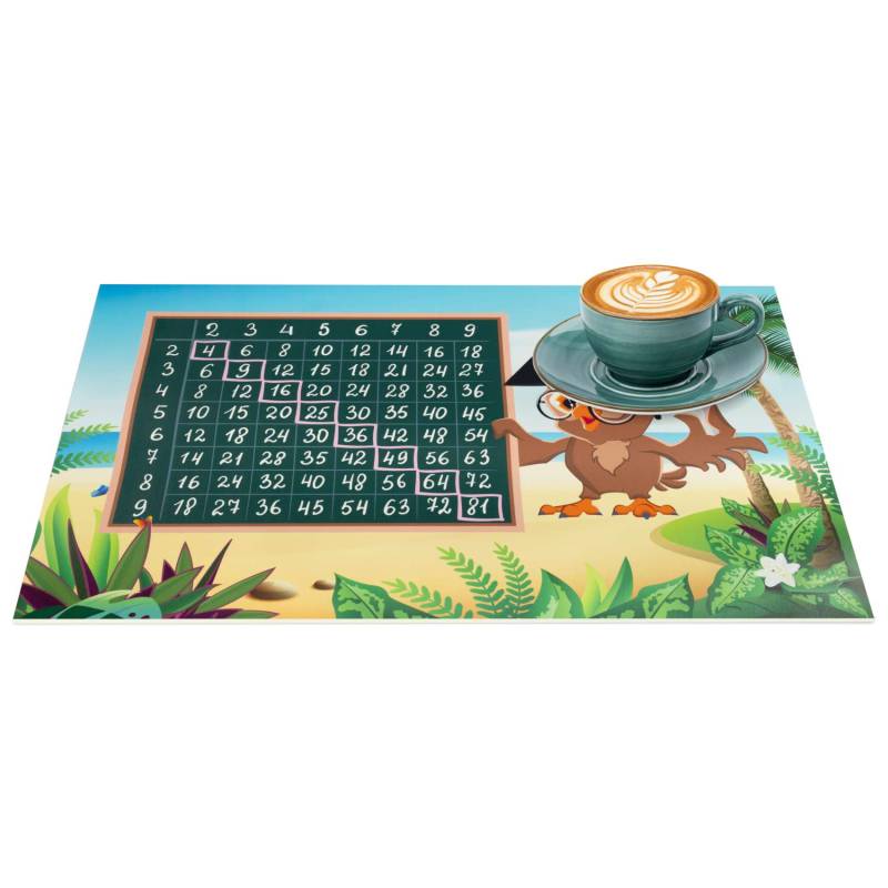 Qualitäts-Tischsets aus PVC – Robust und Pflegeleicht | Einmaleins 35x50cm von Anro