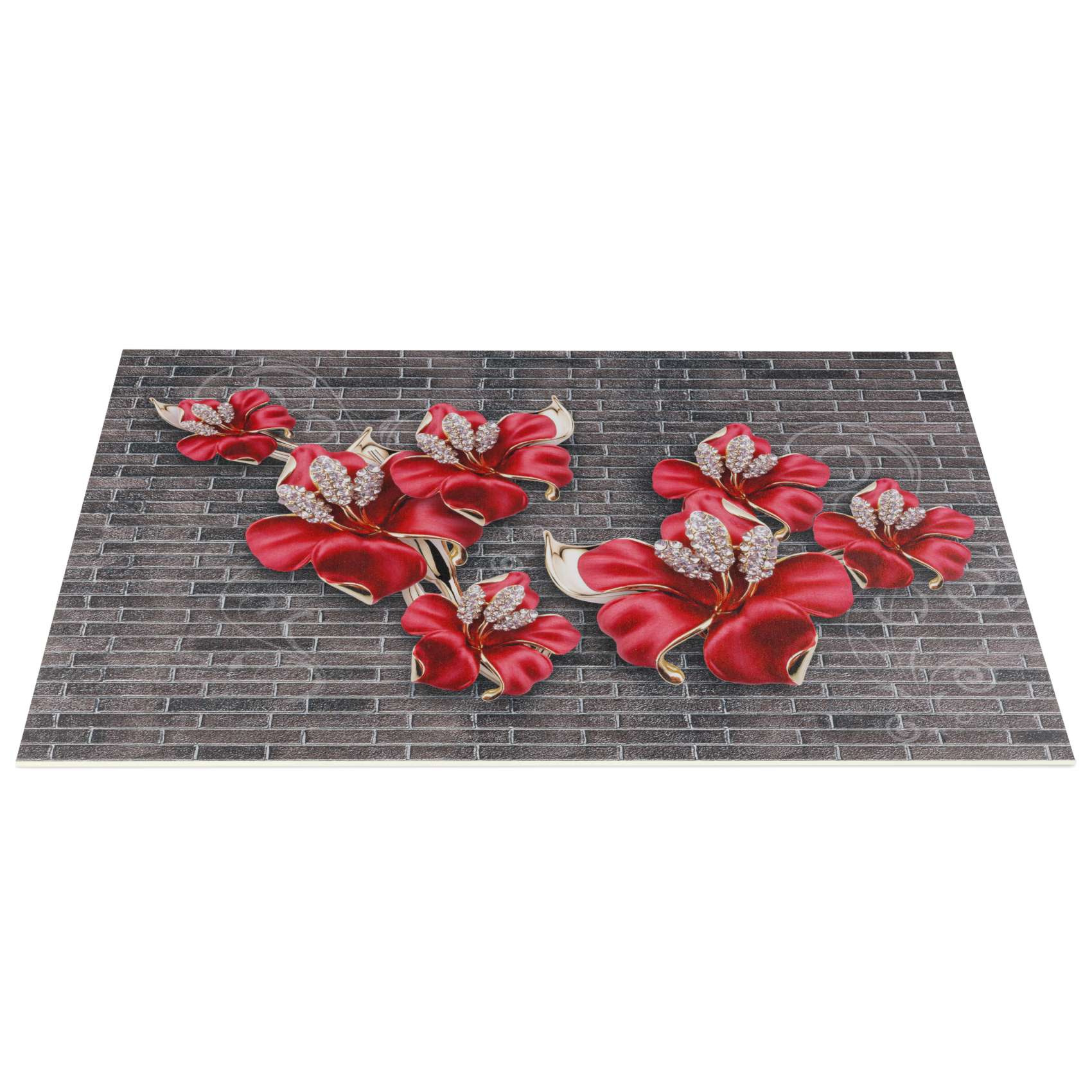 Tischset Platzset Platzdeckchen abwaschbar Tischuntersetzer PVC Placemat hitzebeständig 30x45cm Blumen Diamonds Tischset Platzset Platzdeckchen abwaschbar Tischuntersetzer PVC Placemat hitzebeständig 30x45cm Blumen Diamonds von Anro