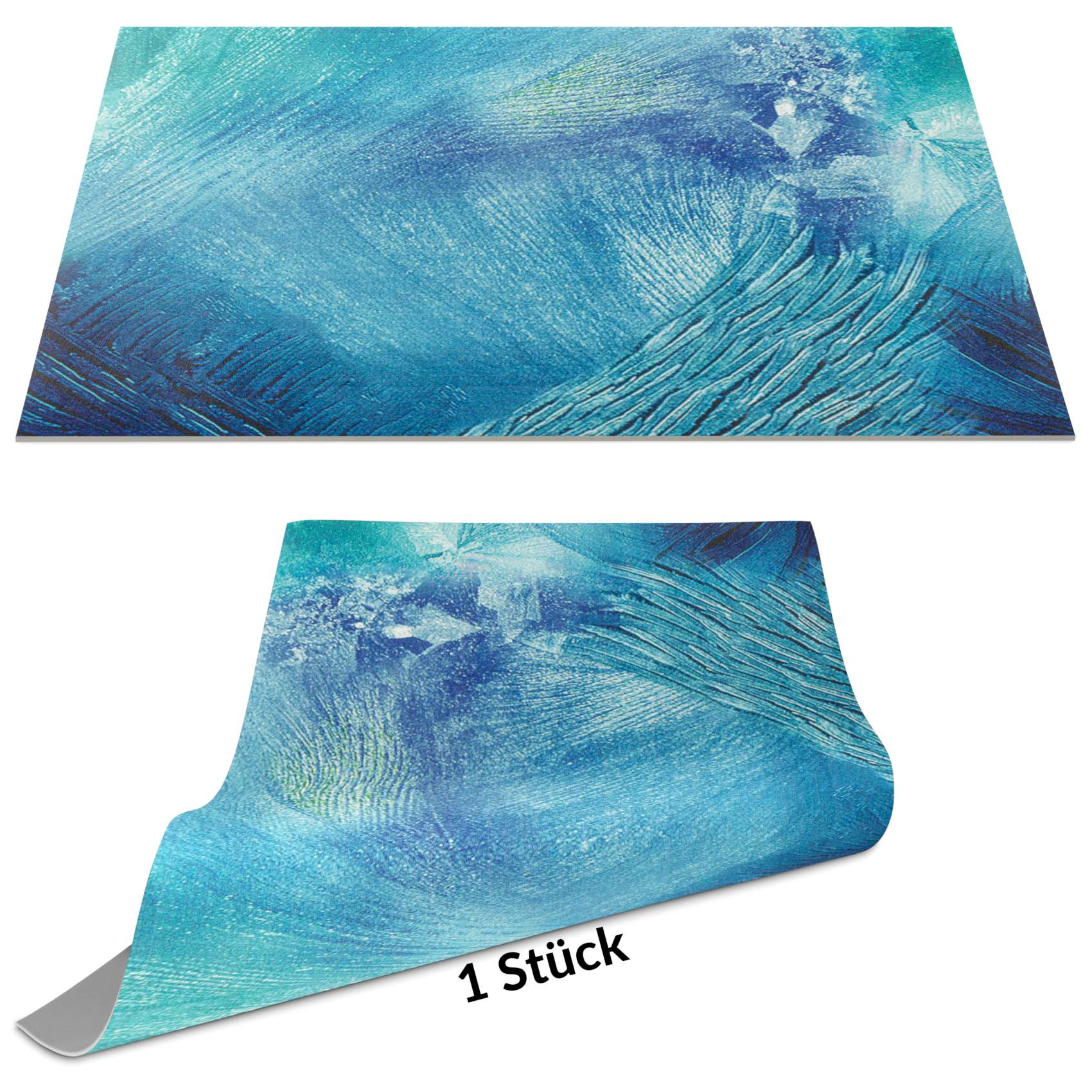 Tischset Platzset Platzdeckchen abwaschbar Tischuntersetzer PVC Placemat hitzebeständig 30x45cm Eis Tischset Platzset Platzdeckchen abwaschbar Tischuntersetzer PVC Placemat hitzebeständig 30x45cm Eis von Anro