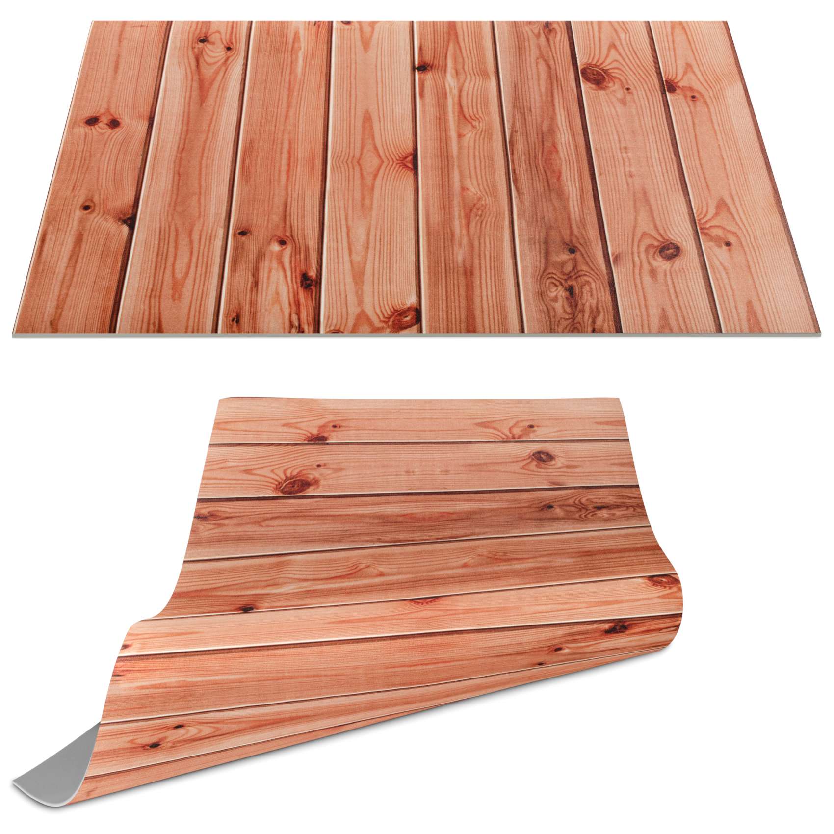 Tischset Platzset Platzdeckchen abwaschbar Tischuntersetzer PVC Placemat hitzebeständig 30x45cm Holz Braun Tischset Platzset Platzdeckchen abwaschbar Tischuntersetzer PVC Placemat hitzebeständig 30x45cm Holz Braun von Anro