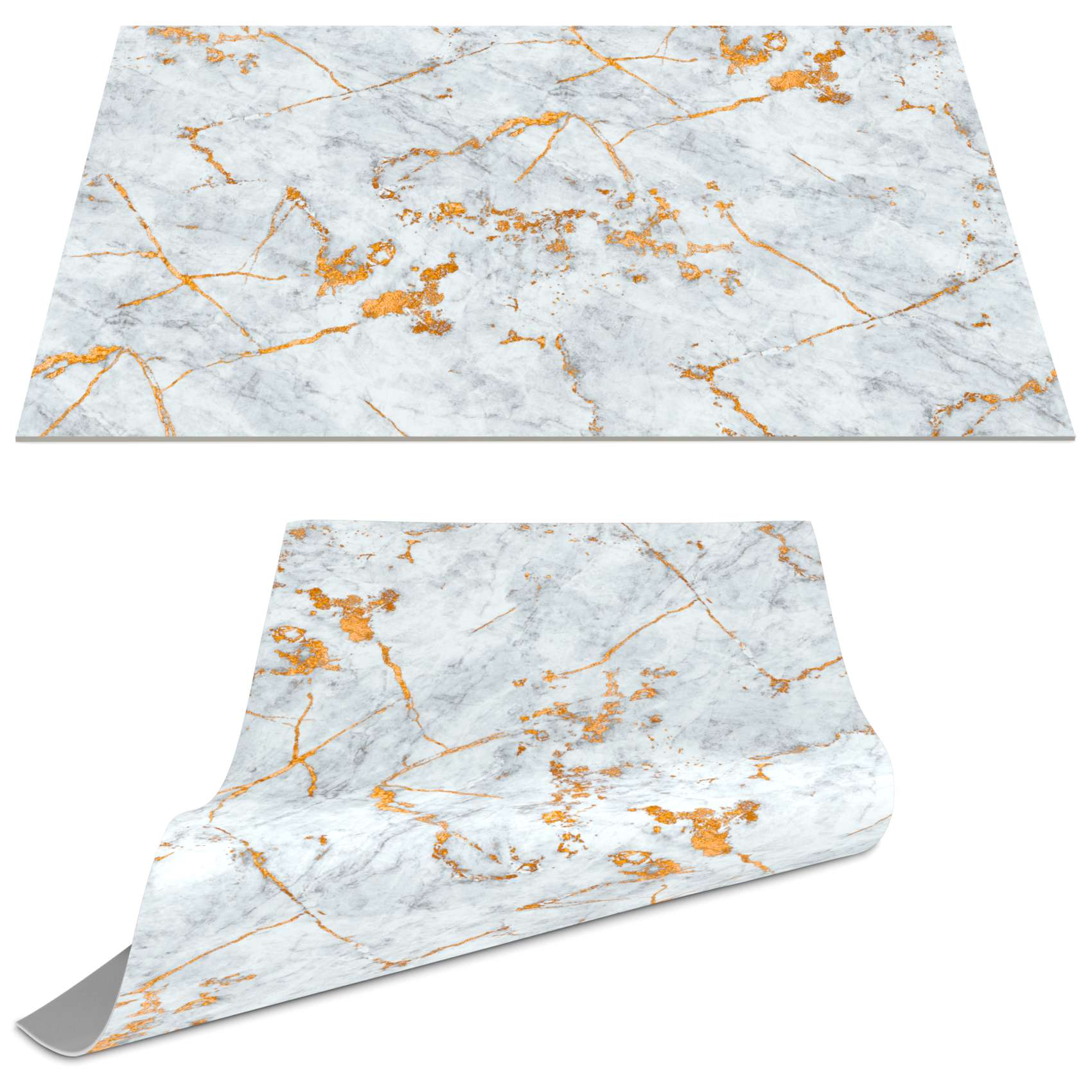 Tischset Platzset Platzdeckchen abwaschbar Tischuntersetzer PVC Placemat hitzebeständig 30x45cm Marmor Silber Grau Tischset Platzset Platzdeckchen abwaschbar Tischuntersetzer PVC Placemat hitzebeständig 30x45cm Marmor Silber Grau von Anro