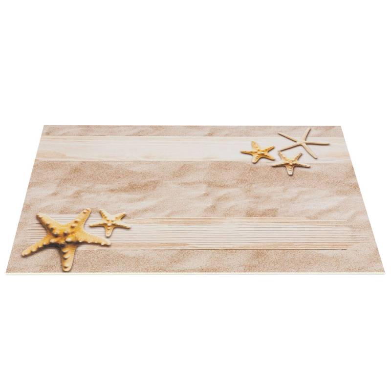 Tischset Platzset Platzdeckchen abwaschbar Tischuntersetzer PVC Placemat hitzebeständig 30x45cm Matitim Seestern von Anro