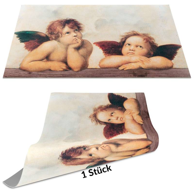 Tischset Platzset Platzdeckchen abwaschbar Tischuntersetzer PVC Placemat hitzebeständig 30x45cm Raphael Engel von Anro