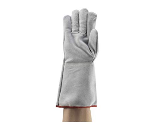 Ansell 1 Paar Schutzhandschuhe Edge 48-216 Größe 10 Schutzhandschuhe Hitzeschutzhandschuhe Flammenschutz Funken Hochtemperatur Hohe Haltbarkeit von Ansell