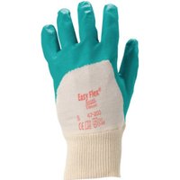Ansell Handschuhe EN388 Kat.II Easy Flex 47-200 Gr. 9 Baumwolle m.3/4 Nitril grün von Ansell Health Care