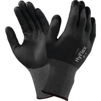 Ansell Handschuhe EN388 Kat.II HyFlex 11-840 Gr. 10 Nylon m.Nitrilschaum schwarz von Ansell Health Care