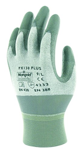 Ansell PX130 Plus Mehrzweckhandschuhe, Mechanikschutz, Grau, Größe 8 (12 Paar pro Beutel) von Ansell