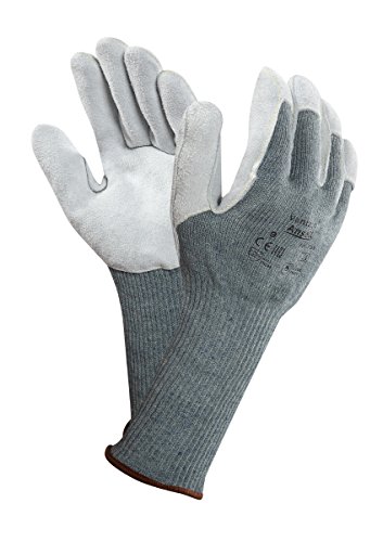 Ansell ActivArmr 70-766 Schnittschutz-Handschuhe, Mechanikschutz, Grün/Grau, Größe 7 (12 Paar) von Ansell