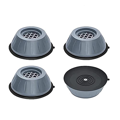 4 Stück Anti-Vibrations-Waschmaschinen-Unterstützung, Waschmaschine und Trockner, Anti-Vibration-Pads, Schock und Geräuschunterdrückung, Waschmaschinen-Fußpolster für alle Waschmaschinen 4 Stück Anti-Vibrations-Waschmaschinen-Unterstützung, Waschmaschine und Trockner, Anti-Vibration-Pads, Schock und Geräuschunterdrückung, Waschmaschinen-Fußpolster für alle Waschmaschinen von Anshka