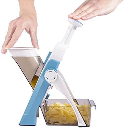 Anshka Multifunctional Kitchen Chopping Artifact, Adjustable Slicer for Kitchen, Multi Blade Vegetable Chopper with Container, Multipurpose Home Use for Slicing, Dicing, Julienne or Grating Anshka Multifunctional Kitchen Chopping Artifact, Adjustable Slicer for Kitchen, Multi Blade Vegetable Chopper with Container, Multipurpose Home Use for Slicing, Dicing, Julienne or Grating von Anshka