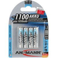 4 ANSMANN Akkus Micro AAA 1.050 mAh von Ansmann