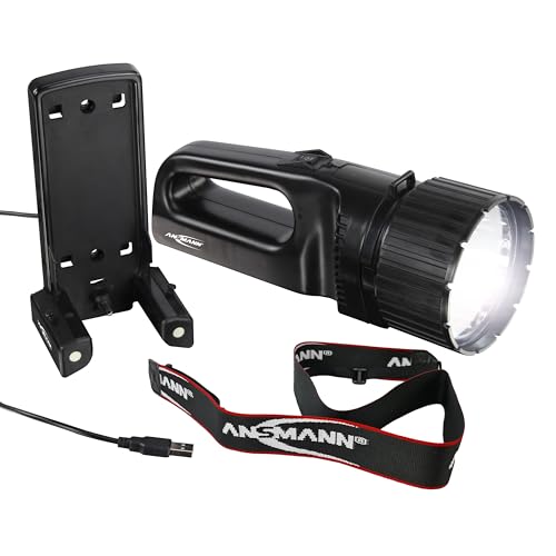 ANSMANN Arbeitsleuchte LED Future HS1000FR mit 5 W & 330 Lumen inkl. integriertem Li-Ion Akku und Ladestation - LED Handlampe ideal als Werkstattlampe Arbeitslampe Handleuchte Taschenlampe ANSMANN Arbeitsleuchte LED Future HS1000FR mit 5 W & 330 Lumen inkl. integriertem Li-Ion Akku und Ladestation - LED Handlampe ideal als Werkstattlampe Arbeitslampe Handleuchte Taschenlampe von Ansmann
