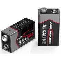 ANSMANN Batterien Red Alkaline E-Block 9 V von Ansmann