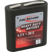 ANSMANN Flachbatterie 3R12, Zink-Kohle, 4,5 V, 2000mAh, 10 Stück ANSMANN Flachbatterie 3R12, Zink-Kohle, 4,5 V, 2000mAh, 10 Stück von Ansmann