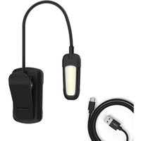 ANSMANN LED Clip Light /verstellbare Klemmleuchte, 9 LEDs, aufladbar via USB-C von Ansmann