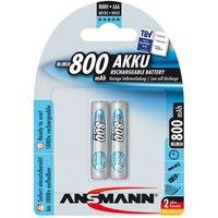 Akku MaxE 2 x Micro 0,8 Ah Blister von Ansmann
