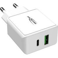 Ansmann HomeCharger HC218PD USB-Ladegerät 18W Steckdose Ausgangsstrom (max.) 3000mA Anzahl Ausgäng von Ansmann