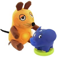 Ansmann - Kuscheltier Nachtlicht die Maus + Sternenlicht Elefant, Einschlafhilfe von Ansmann