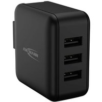 Ansmann Travel Charger TC315 USB-Ladegerät 15W Steckdose Anzahl Ausgänge: 3 x USB-A von Ansmann