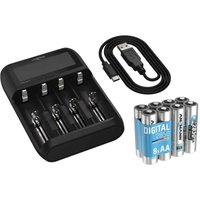 [NEUWERTIG] B-Ware Ansmann Batterieladegerät Lithium 4 Akkuladegerät 8x Aa 2850 M Ah Vorteilspack von Ansmann