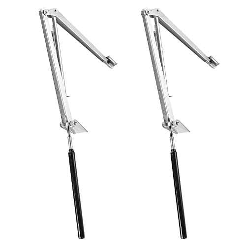 Ansobea 2×Automatischer Fensteröffner Gewächshaus 7 kg Hubkraft Single Feder Gewächshaus Fensteröffner Hubhöhe 45cm Automatischer Fensteröffner für Gewächshäuser von Ansobea