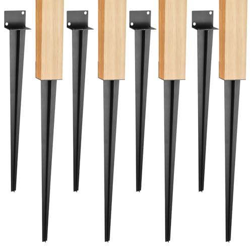Ansobea 8x Pfostenträger zum Einschlagen L-Form Bodenhülse Einschlaghülse für Holzpfosten 55 x 700mm Einschlag-Bodenhülse für Anker Pergolen kleine Holzzäune Ansobea 8x Pfostenträger zum Einschlagen L-Form Bodenhülse Einschlaghülse für Holzpfosten 55 x 700mm Einschlag-Bodenhülse für Anker Pergolen kleine Holzzäune von Ansobea
