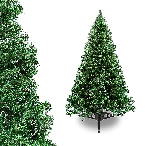 Ansobea Künstlicher Weihnachtsbaum Weihnachtsbaum künstlich Plastik unechter Tannenbaum Spitzen,Schnellaufbau Klapp,Feuerresistent,inkl.Metall Robuste Christbaum Ständer,weiß/grün (Grün, 120cm / 4FT) Ansobea Künstlicher Weihnachtsbaum Weihnachtsbaum künstlich Plastik unechter Tannenbaum Spitzen,Schnellaufbau Klapp,Feuerresistent,inkl.Metall Robuste Christbaum Ständer,weiß/grün (Grün, 120cm / 4FT) von Ansobea