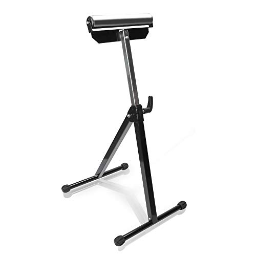 Ansobea Rollenbock, 68-108CM Rollbock Höhenverstellbar, klappbar Rollenständer, Unterstellbock, Klappbock mit Antirutschfüßen, Stützbock bis 90 kg von Ansobea