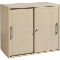 Anstell-Schiebetürschrank Profi, Breite 800 mm, Ahorn von Geramöbel