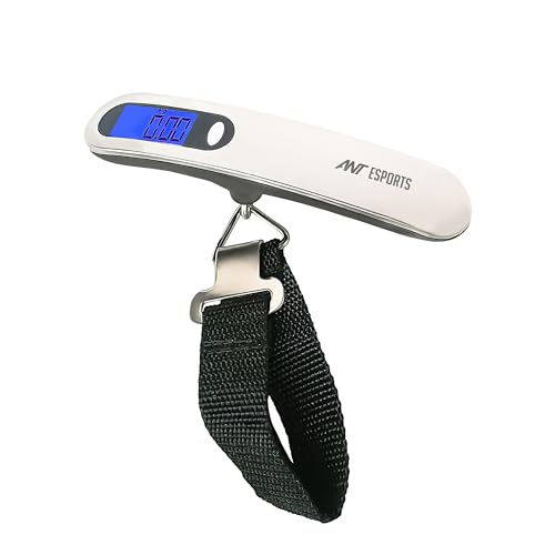 Ant Esports AELS020 Portable Digital Weighing Scale | 50KG Maximum Capacity | Tare Function | Auto On/Off Feature | Overload Indicator | Low Battery Warning | LED Backlit Display Ant Esports AELS020 Portable Digital Weighing Scale | 50KG Maximum Capacity | Tare Function | Auto On/Off Feature | Overload Indicator | Low Battery Warning | LED Backlit Display von Ant Esports