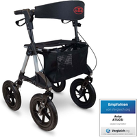 Alu Outdoor Rollator AT51031 inkl. Gehstockhalter Alu Outdoor Rollator AT51031 inkl. Gehstockhalter von Antar