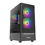 Antec Computergehäuse NX410 Midi Tower Kunststoff, SPCC Schwarz von Antec