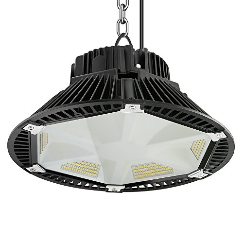 Anten 4er LED Hallenstrahler 150W UFO Kaltweiß(5700-6500K) PET-Reflektionsdesign, LED Hallenbeleuchtung LED High Bay Licht 130LM/W Schutzart IP65, 120°Abstrahlwinkel von Anten