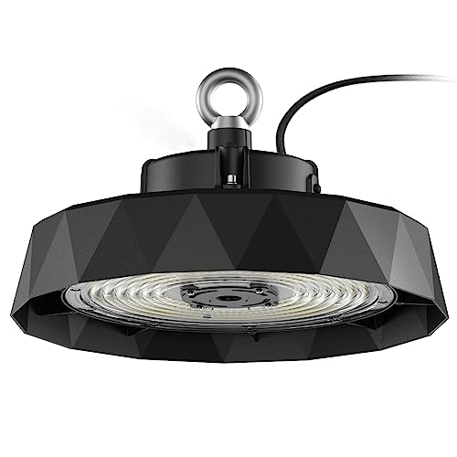 Anten LED Hallenstrahler 150W Industrielampe 25500LM | LED Strahler UFO Highbay 6000K, Werkstattlampe 120°Abstrahlwinkel, IP65 Hallenbeleuchtung Gewerbliche Lager Werkstatt Garage von Anten