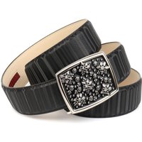 Anthoni Crown Ledergürtel Jeansgürtel mit Designer-Schließe Anthoni Crown Ledergürtel Jeansgürtel mit Designer-Schließe von Anthoni Crown