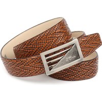 Anthoni Crown Ledergürtel Ledergürtel mit Flechtmuster Anthoni Crown Ledergürtel Ledergürtel mit Flechtmuster von Anthoni Crown
